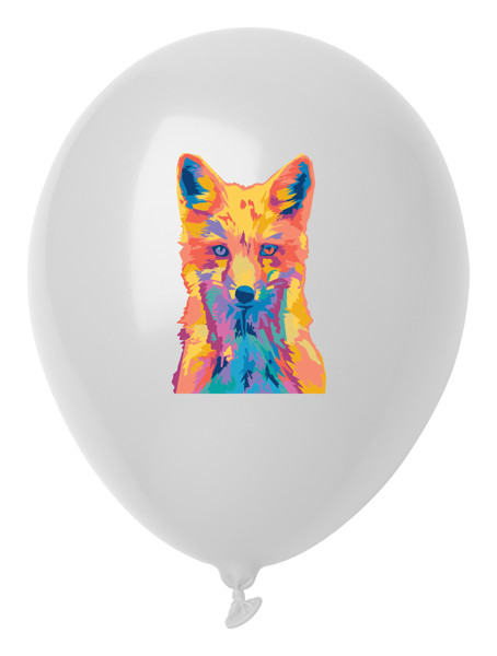 Balloon CreaBalloon, Pastel Colour - White