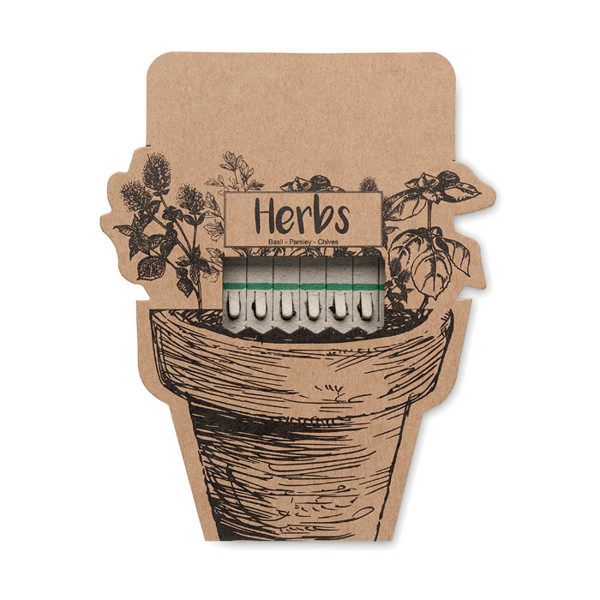 Seedsticks Leyti chives,basil,parsley,biodegradable