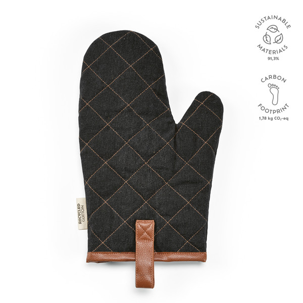 Basquiat Kitchen Glove - Sort