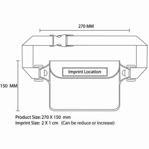 Waterproof PVC Waist Bag