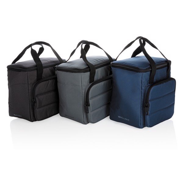 Impact Aware cooler bag, rPET, 9-can capacity - Black