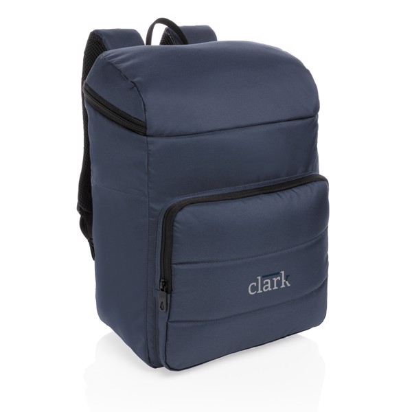 Sac à dos isotherme Impact en rPET AWARE™ - Bleu Marine
