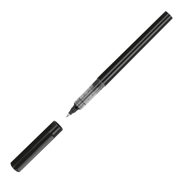 FIORELLA Plastové guľôčkové pero s atramentom - Black