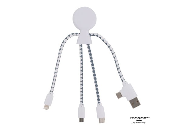 2081 | Xoopar Mr. Bio Charging cable - White