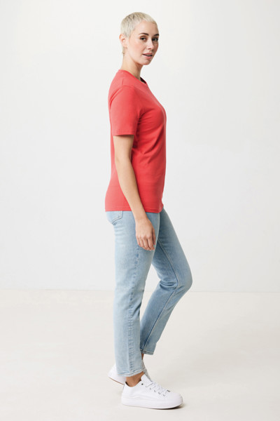 T-shirt en coton recyclé Iqoniq Bryce - Luscious Red / XL