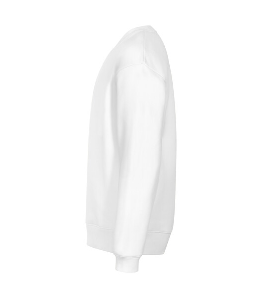 Mikina Unisex Malfini® Vibe Crew - Biela / 2XL