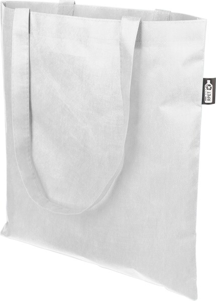Recycled nonwoven (80 gr/m²) shopping bag Talisa - White