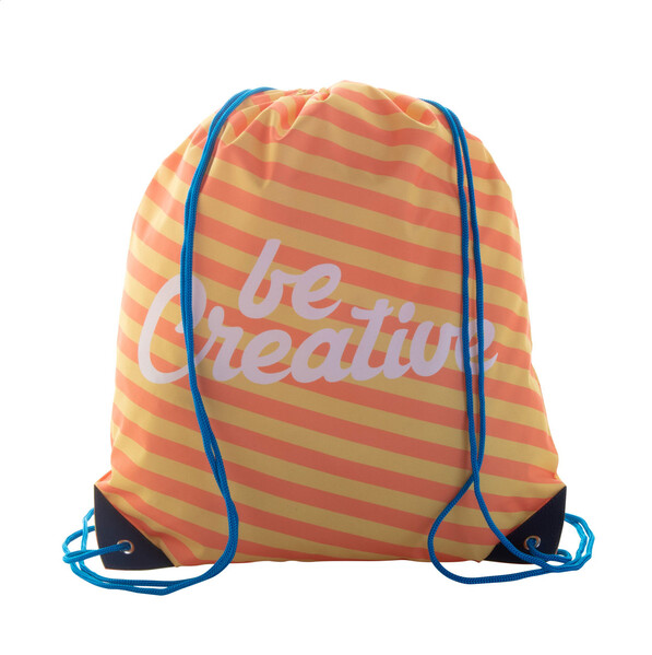 Sac piscine personnalisé CreaDraw Plus - Bleu / Blanc