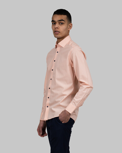 Purple Bow 141 Slim fit Orange check XL