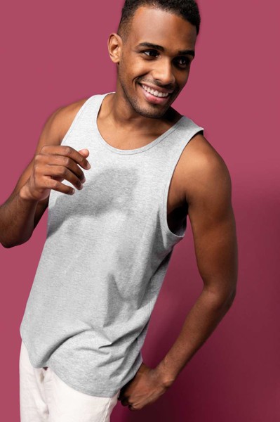 Eco-Friendly Men Tanktop - White / M
