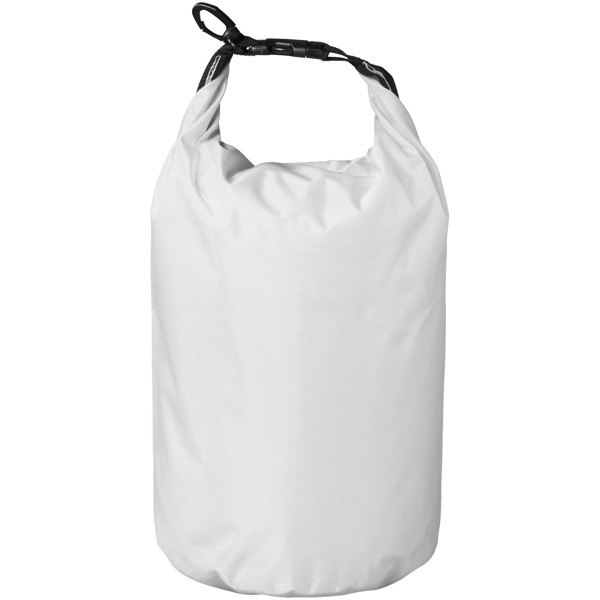 Survivor 5 litre waterproof roll-down bag - White