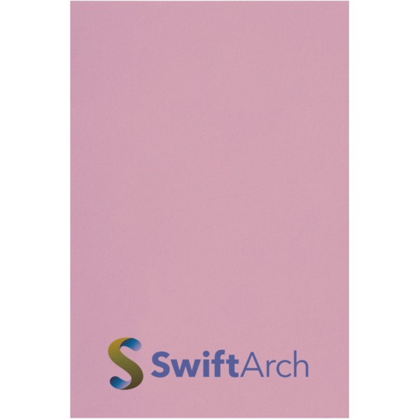 Sticky-Mate® A8 memoblok 50x75mm - Lyserød / 100 pages