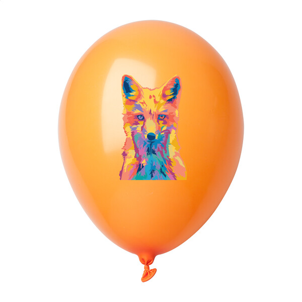 Ballon de baudruche CreaBalloon, pastel - Orange