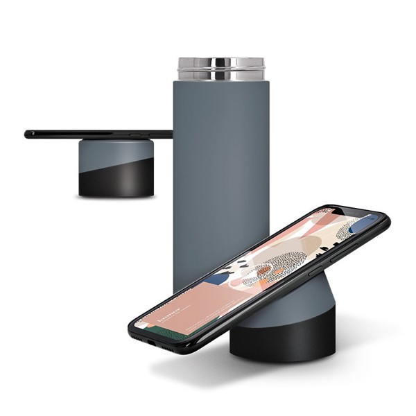 BOUTEILLE GOURDE 40 cl ISOTHERME & SUPPORT TÉLÉPHONE