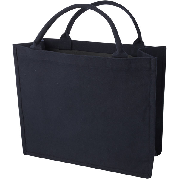Sac shopping Trace recyclé 500 g/m² pour livre Aware™ - Marine