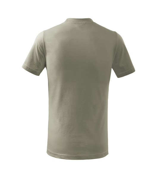 Tričko Dětské Malfini® Basic - Světlá Khaki / 122 cm/6 let
