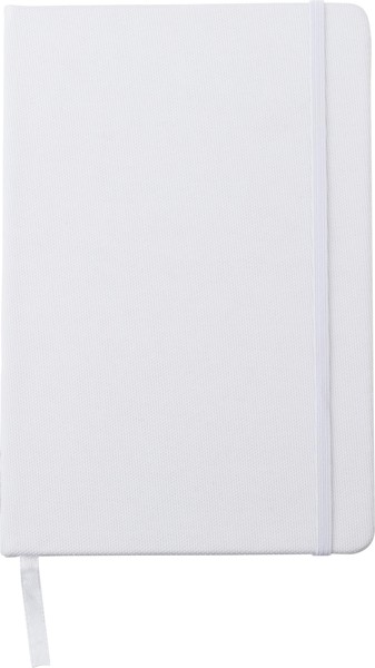 Notitieboek Samira | Gerecycled PET | A5 | Gelinieerd - wit