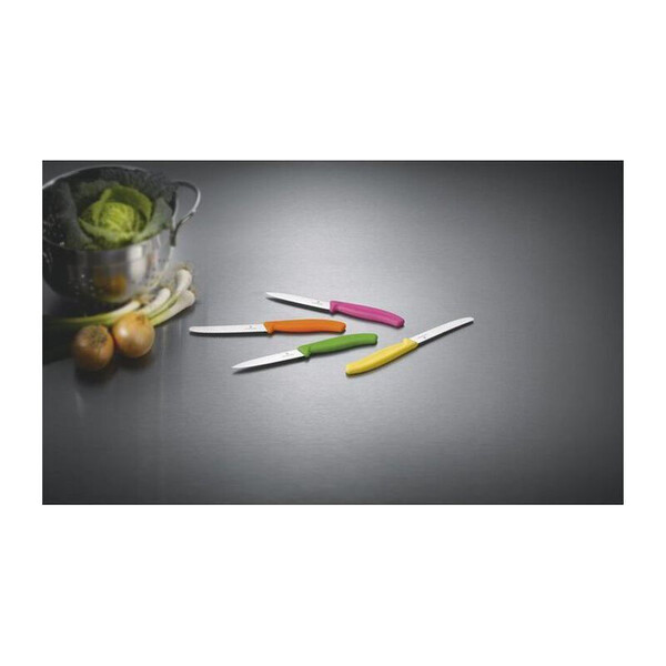 Tomato and sausage knife - Green