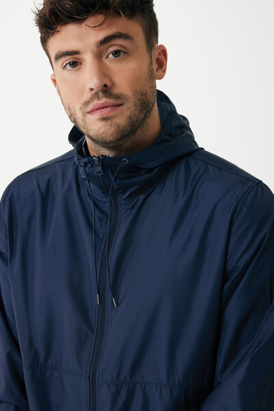 Veste légère en polyester recyclé IQONIQ Logan - Bleu Marine / M