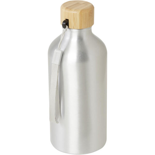 Garrafa de água em alumínio reciclado com certificação RCS de 500 ml "Malpeza"