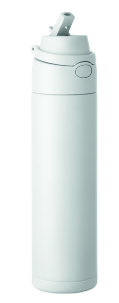 Double wall bottle 500 ml Toien Two - White