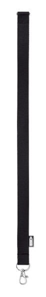 Lanyard em RPET Lany Rpet - Preto