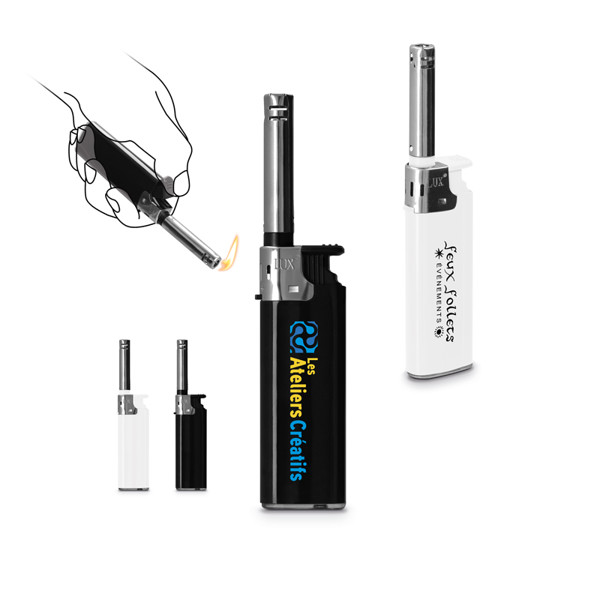 BRIQUET ALLUME TOUT RECHARGEABLE - Blanc