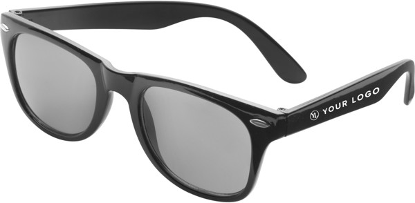 PC and PVC sunglasses - Black