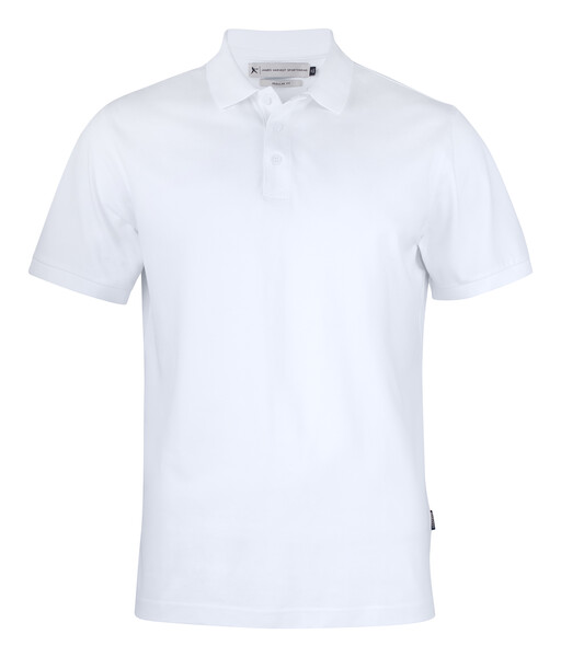 Harvest Sunset Stretch Polo Regular White S