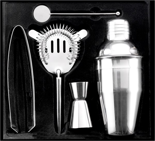 Conjunto de cocktail em aço inoxidável Natalina