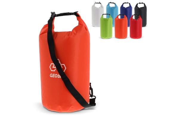 Drybag ripstop IPX6 waterproof, 10L - White