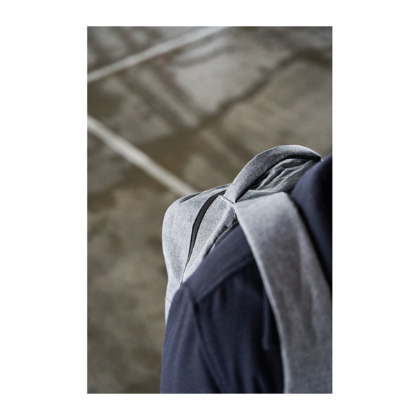 Grey backpack