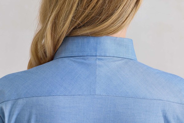 ŽENSKA KOŠULJA DUGIH RUKAVOVA SUPREME OXFORD - Bijela / 3XL