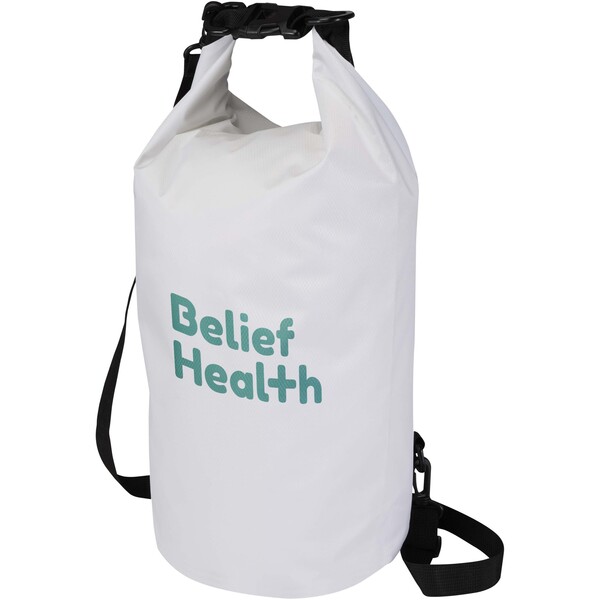 Camper recycled waterproof duffel bag 10L - White
