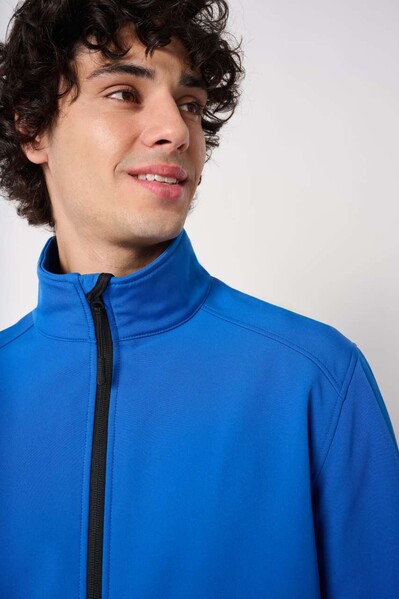 Men's Basic Softshell Jacket - Ideal Dark Grey / 2XL