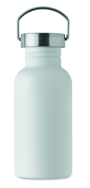 Einwandige Trinkflasche 500 ml Florence Sing - Weiß