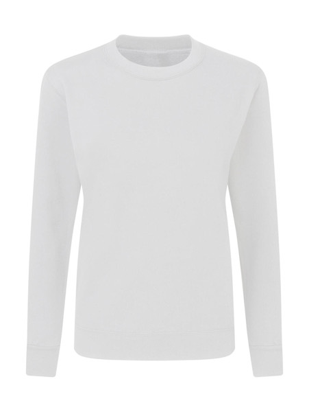 Crew Neck Sweatshirt Women - White / S