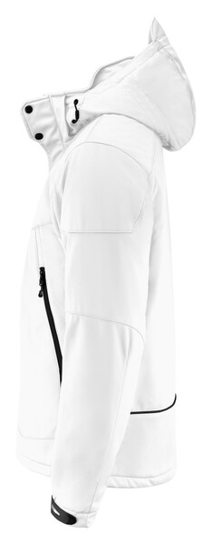 Printer Skeleton Softshell Jacket White 4XL