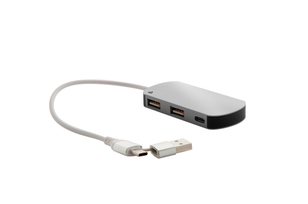 Usb Hub Raluhub - Ezüst