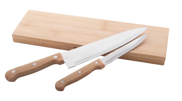 Bambusová Sada Nožů Sanjo - Přírodní