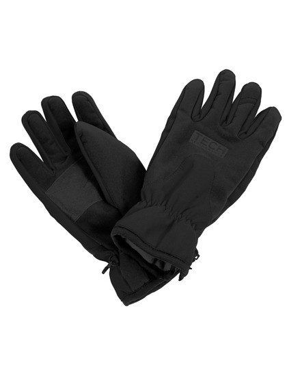 Tech Performance Sport Gloves - Black / Black / L