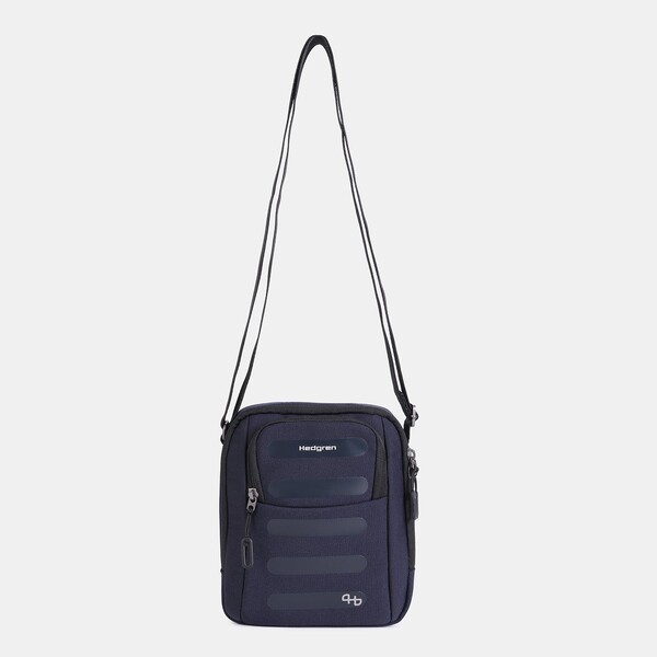 RELAX | Crossover vertical + RFID - Hedgren - Peacot Blue