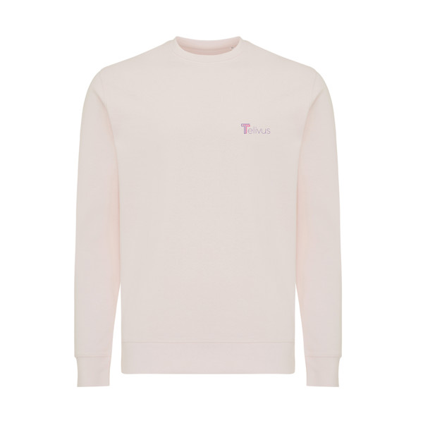 Ľahká mikina IQONIQ Etosha z recykl. bavlny - Cloud Pink / L