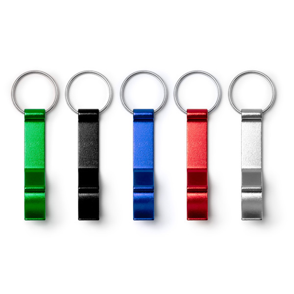 Keyring Opener Bioko - Silver