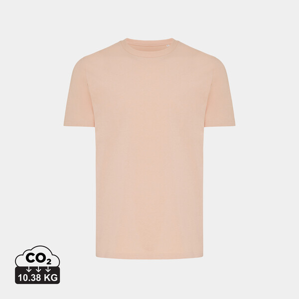Unisex tričko IQONIQ Brett z bavlny 180 g/m² - Peach Perfect / L
