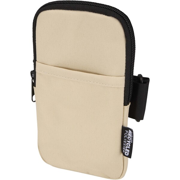 Custodia per borraccia in materiale riciclato certificato GRS Byron - Oatmeal