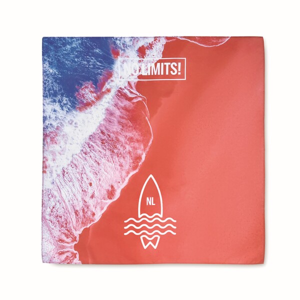 Full colour polycotton bandana. 52x52cm - Full colour