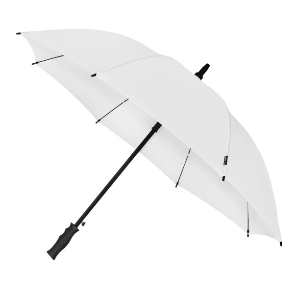 FALCONE - Parapluie de compact - Automatique - Impermable au vent -  102 cm - Blanc
