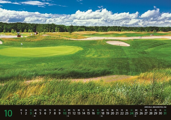 Nástenný Kalendár Golf 2027