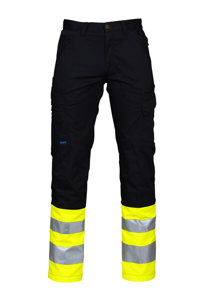 6523 PANTS HV CL 1 YEL/BLACK 58